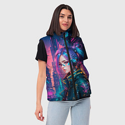 Женский жилет Айтишница, цвет: 3D-красный — фото 2