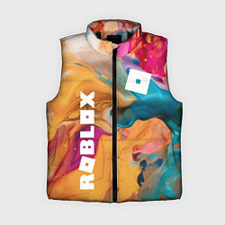 Женский жилет Roblox Logo Color, цвет: 3D-черный