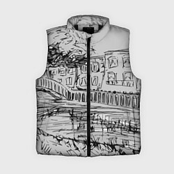 Женский жилет Иллюстрация картина