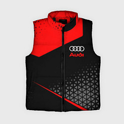 Женский жилет Ауди - sportwear, цвет: 3D-черный