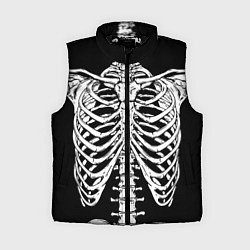 Женский жилет Skeleton ribs