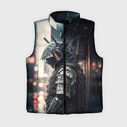 Женский жилет Кибернетический самурай