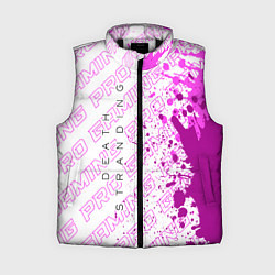 Женский жилет Death Stranding pro gaming: по-вертикали