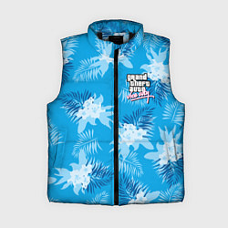 Женский жилет Цветочный паттерн - GTA vice city