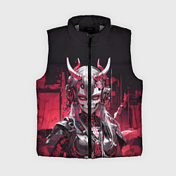 Женский жилет Безумная демонесса, цвет: 3D-светло-серый