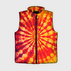 Женский жилет Тай дай солнце, цвет: 3D-красный