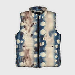 Женский жилет Тай дай паттерн, цвет: 3D-черный
