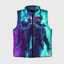 Женский жилет Киберлюди
