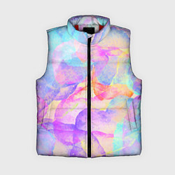 Женский жилет Магическая абстракция узор, цвет: 3D-красный