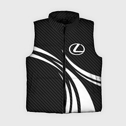 Женский жилет Lexus - carbon line, цвет: 3D-черный