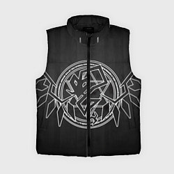 Женский жилет Touhou Project Эмблема Фландр Скарлет, цвет: 3D-черный