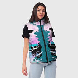 Женский жилет Vanguard abstraction - vogue, цвет: 3D-красный — фото 2