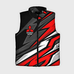 Женский жилет Митсубиси - красный спортивный