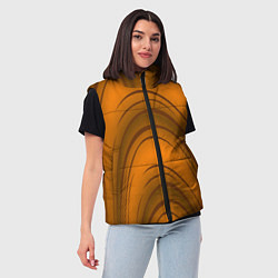 Женский жилет Гнутое дерево, цвет: 3D-светло-серый — фото 2