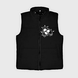 Женский жилет Глаза на спине, цвет: 3D-черный