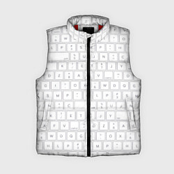 Женский жилет Клавиатура apple