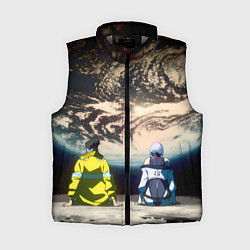 Женский жилет Cyberpunk Edgerunners Дэвид Люси, цвет: 3D-светло-серый