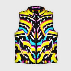 Женский жилет Abstract mirrow pattern - neural network