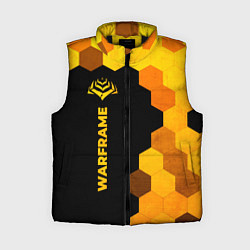 Женский жилет Warframe - gold gradient по-вертикали