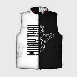 Женский жилет Muay-Thai, цвет: 3D-красный