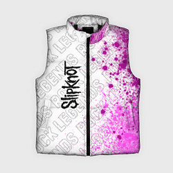 Женский жилет Slipknot rock legends по-вертикали