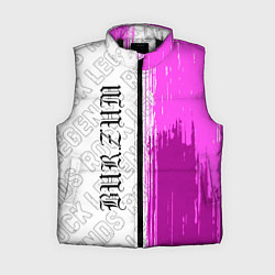 Женский жилет Burzum rock legends по-вертикали, цвет: 3D-черный