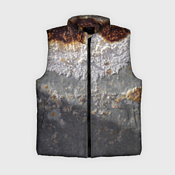 Женский жилет Коррозия металла гранж текстура