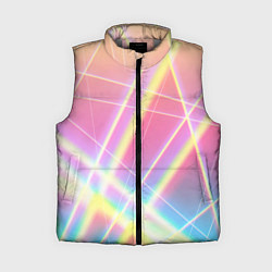 Женский жилет Хаотичные неоновые линии