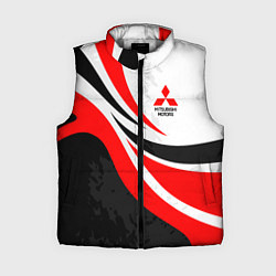Женский жилет Evo racer mitsubishi - uniform, цвет: 3D-светло-серый