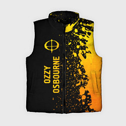 Женский жилет Ozzy Osbourne - gold gradient по-вертикали