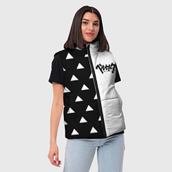 Женский жилет Berserk triangle anime, цвет: 3D-черный — фото 2