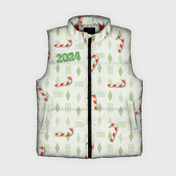 Женский жилет Новогодняя сладость