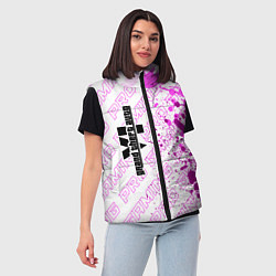 Женский жилет GTA6 pro gaming по-вертикали, цвет: 3D-черный — фото 2