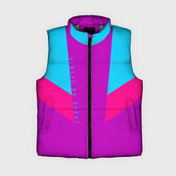 Женский жилет Always in sports сиреньевый, цвет: 3D-светло-серый