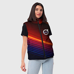 Женский жилет Volvo neon gradient auto, цвет: 3D-светло-серый — фото 2