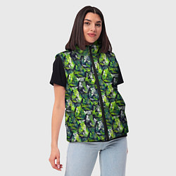 Женский жилет Three, цвет: 3D-светло-серый — фото 2