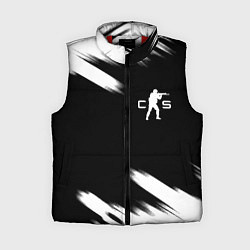 Женский жилет Кс абстрактные краски текстура