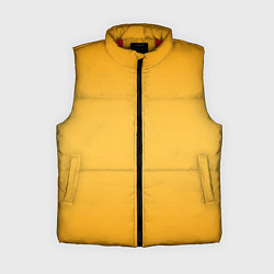 Женский жилет Апельсиновый градиент