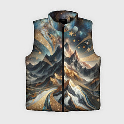 Женский жилет Золотые горы