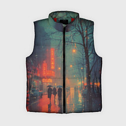 Женский жилет Пасмурный вечер