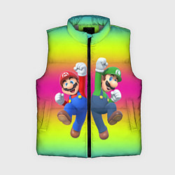 Женский жилет Братья Марио, цвет: 3D-светло-серый