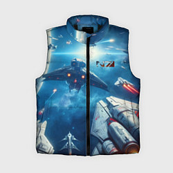 Женский жилет Mass Effect - space neon