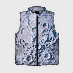 Женский жилет Кратеры на Луне - star dust, цвет: 3D-светло-серый