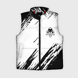 Женский жилет Rainbow six текстура краски штрихи, цвет: 3D-красный