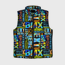 Женский жилет Extreme sport BMX, цвет: 3D-красный