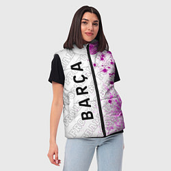 Женский жилет Barcelona pro football по-вертикали, цвет: 3D-черный — фото 2