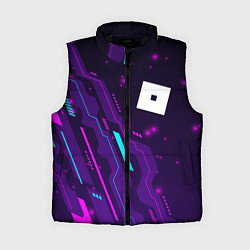 Женский жилет Roblox neon gaming, цвет: 3D-черный