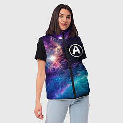 Женский жилет Aerosmith space rock, цвет: 3D-черный — фото 2