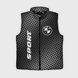 Женский жилет BMW sport carbon, цвет: 3D-черный