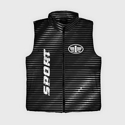 Женский жилет FAW sport metal, цвет: 3D-черный